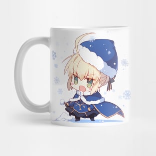 blue saber padoru Mug